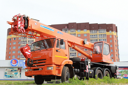 Продажа автокрана Клинцы КС-55713-1К-1 грузоподъемностью 25 тонн в г. Березники